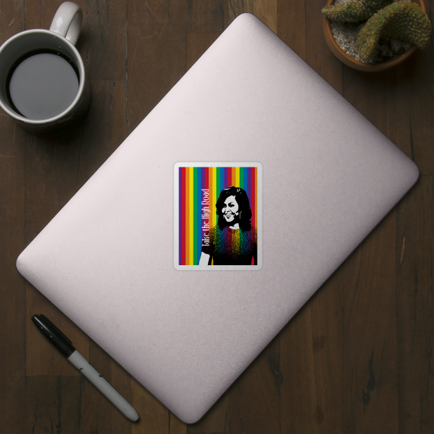 Michelle Obama Rainbow by candhdesigns